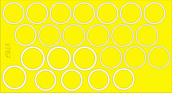 1/35 Tiger I init.prod.wheel masks (TAM35227)