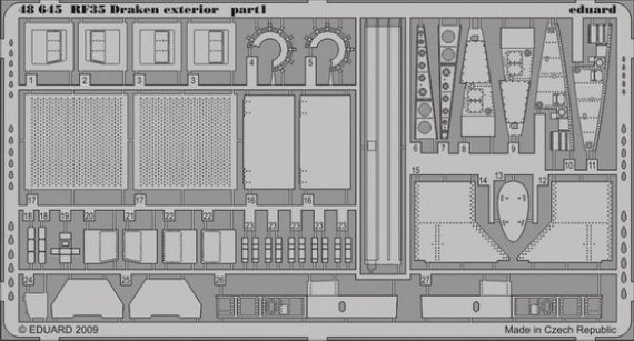 1/48 RF-35 Draken exterior (HAS)
