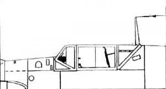 Windschutzscheibe Messerschmitt Bf-109E-4/E-7 1/24