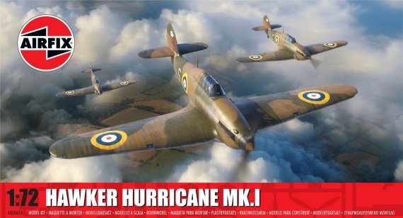 Airfix Hawker Hurricane Mk.I 1/72 Kit Aerei