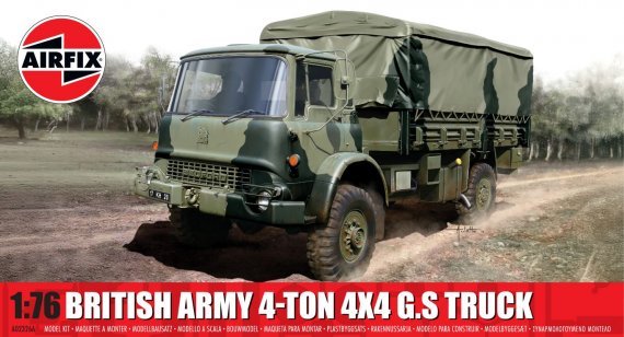 Airfix Camion British Army 4-ton 4x4 General Service 1/76