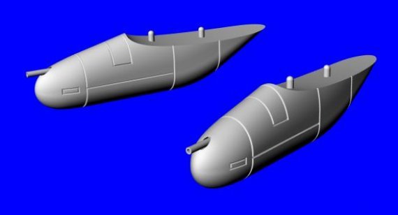 1/72 12,7mm machine-gun pod