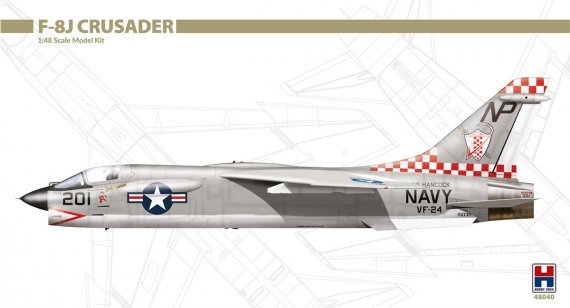 1/48 Vought F-8J Crusader