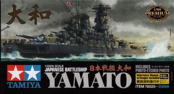 Tamiya TA78025 Cuirass� IJN Yamato 1/350