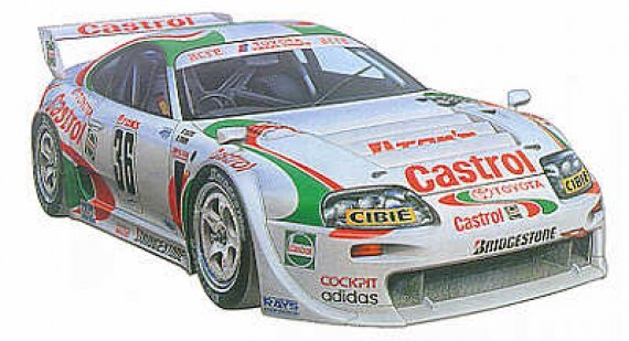 Tamiya 1/24 Castrol Toyota Supra GT