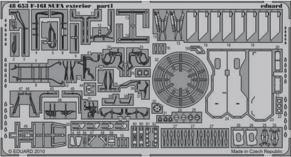 1/48 F-16I SUFA exterior (HAS)