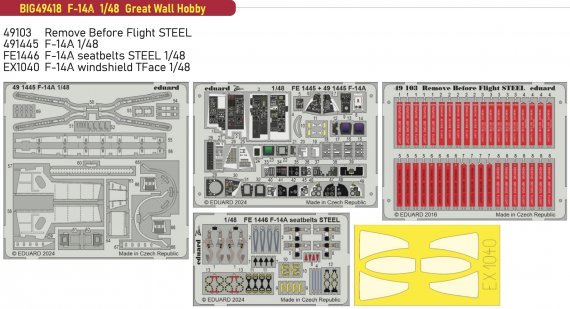 1/48 F-14A G.W.H. BigEd Set