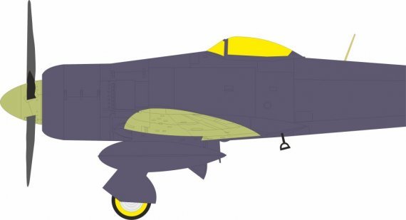 Eduard Mask 1/32 Sea Fury FB.11 TFace DBMK
