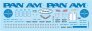 1/144 Pan Am Boeing 737 Billboard Scheme image 1