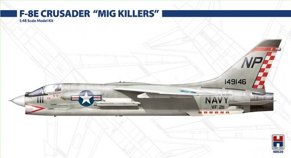 1/48 Vought F-8E Crusader MIG Killers