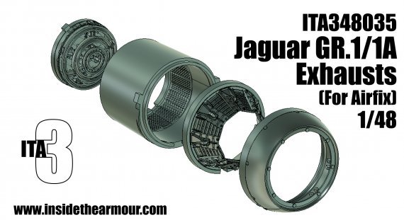 1/48 BAC/SEPECAT Jaguar GR.1/GR.1A Exhausts