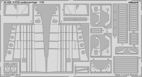 SET P-51D undercarriage