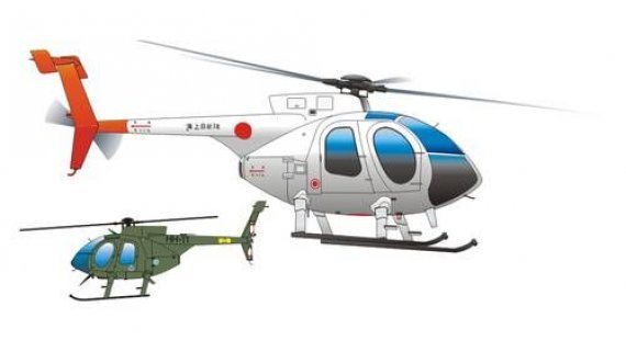 1/48 MD-500E/OH-6DA conversion set (ACAD)