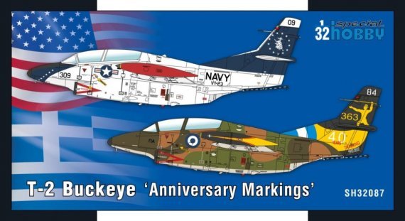 1/32 T-2 Buckeye Anniversary Markings