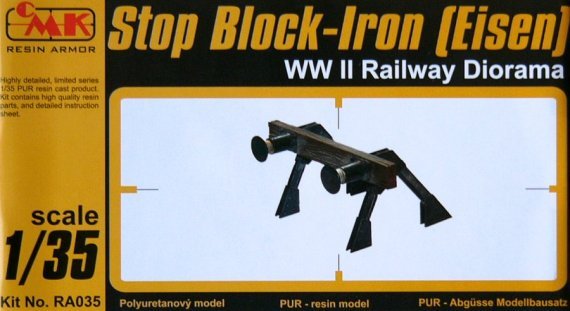 1/35 Stop Block-Iron WWII
