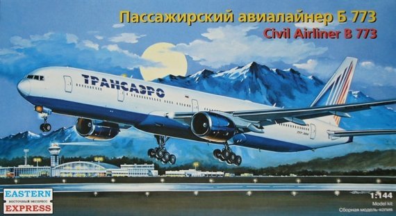 1/144 Civil Airliner B-773 (Transaero)