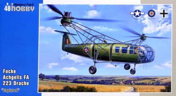 1/48 Focke Achgelis FA 223 Drache Captured