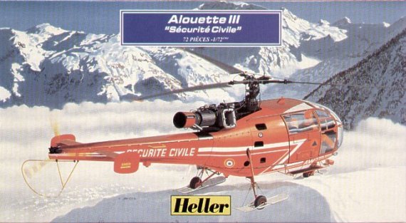 1/72 SA 316 Alouette Securite Civile