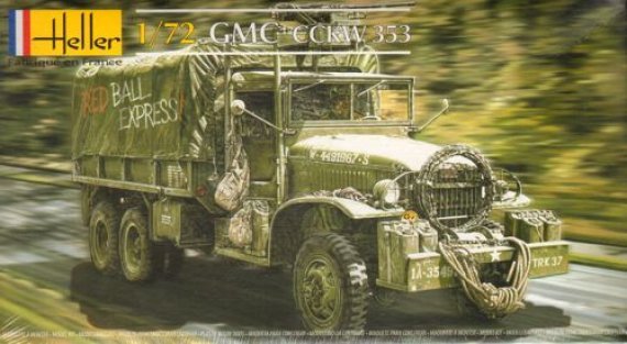 Heller GMC CCKW 353 Cargo Truck 1/72
