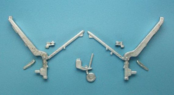 Tamiya Brewster F2A Buffalo Carrello metallo 1/48