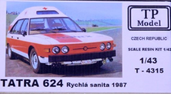 1/43 TATRA 624 Ambulance 1987