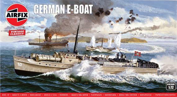 Airfix Maquette E-Boat Kriegsmarine Schnellboot 1/72