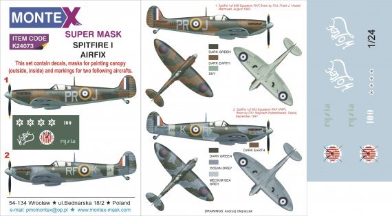 1/24 Supermarine Spitfire Mk.I