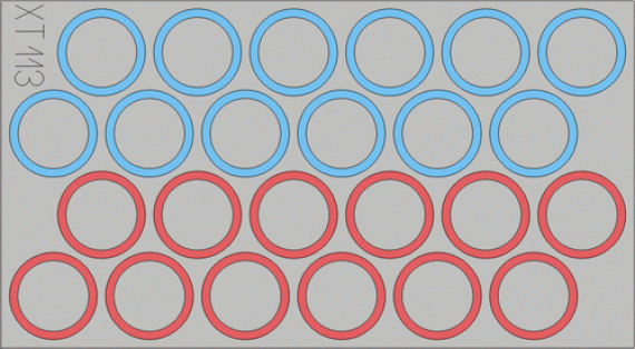 Sherman Firefly Vc wheel mask  (DRA)