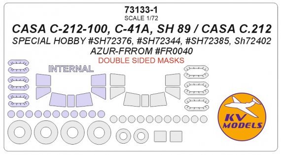 1/72 Casa C-212-100, C-41A, Sh 89 / Casa C.212 for Special Hobby