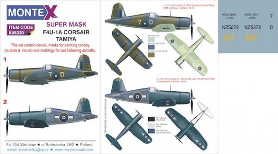 1/48 Vought F4U-1 Corsair