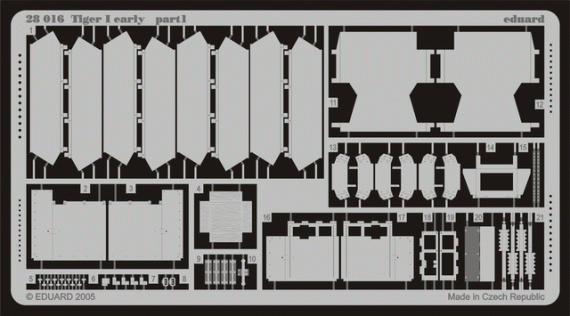 Tiger I early  1/48  (SKY)