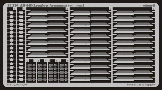 AH-64D Longbow Apache armament  1/35  (KAN)