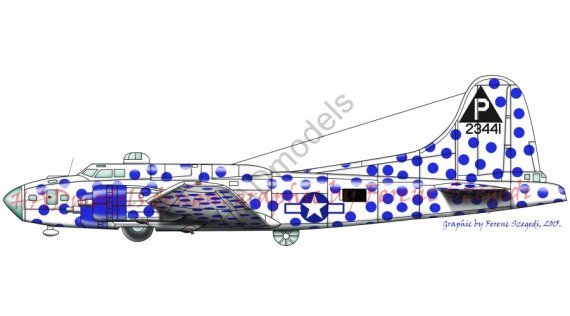 1/48 Boeing B-17F Flying Fortress Spotted Cow USAAF