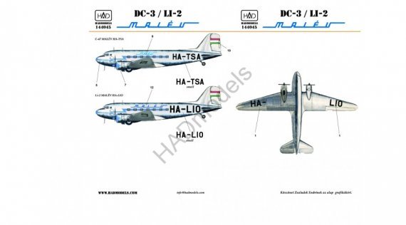 1/144 Douglas C-47/LI-2 MaleV