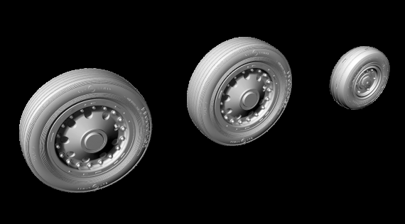 1/48 F-104C Wheels
