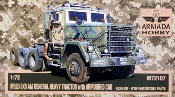 1/72 M920 8x8 Heavy Tractor with Armoured Cab