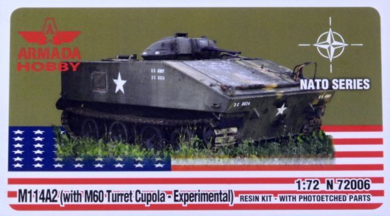 1/72 M114A2 with M60 Turret Cupola