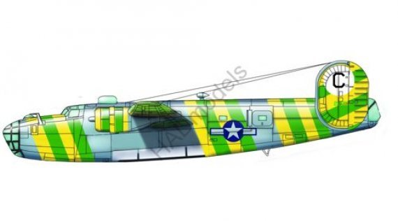 1/72 Consolidated B-24D Green Dragon USAF