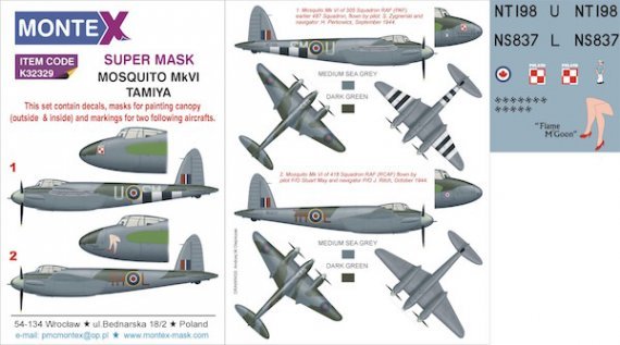 1/32 de Havilland Mosquito Mk.VI