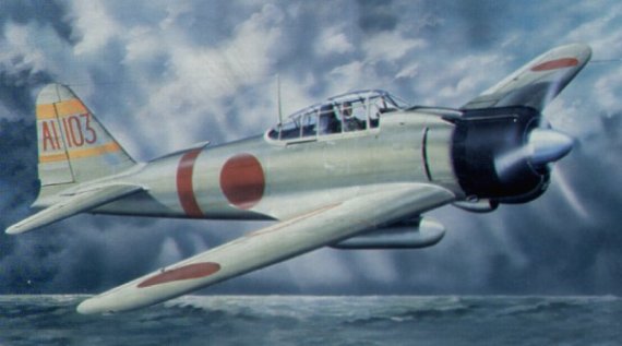 Trumpeter Mitsubishi A6M2b Model 21 Zero 1/24