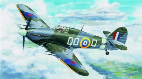 Trumpeter Hawker Hurricane Mk.IIC 1/24
