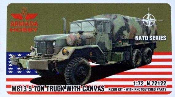 1/72 M813 5-ton Truck with Canvas