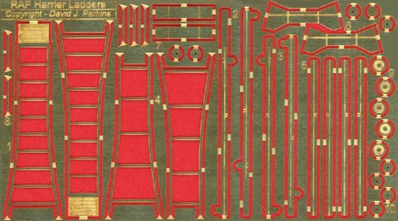 1/72 Raf Harrier Ladders