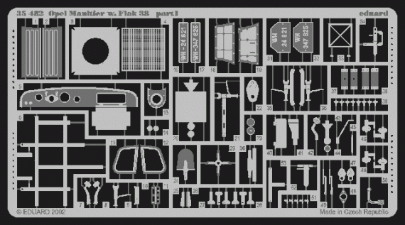 Opel Maultier with Flak 38  (ITA)