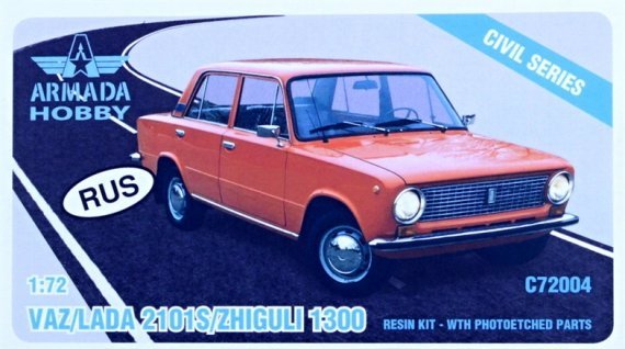 1/72 VAZ/LADA 2101S / ZHIGULI 1300