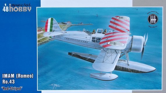 1/48 IMAM (Romeo) Ro.43 Red Striped