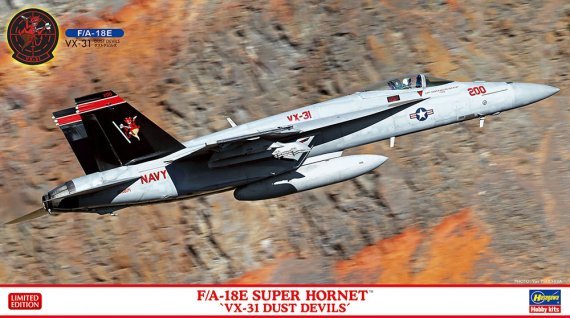 1/72 Boeing F/A-18E Super Hornet VX-31 Dust Devils Bonus Patch
