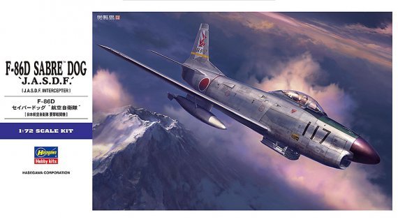 1/72 North American F-86D Sabre Dog Jasdf