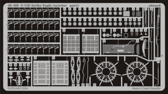 F-15E Strike Eagle exterior  (HAS)