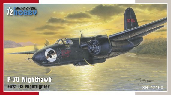 1/72 P-70 Nighthawk First US Nightfighter